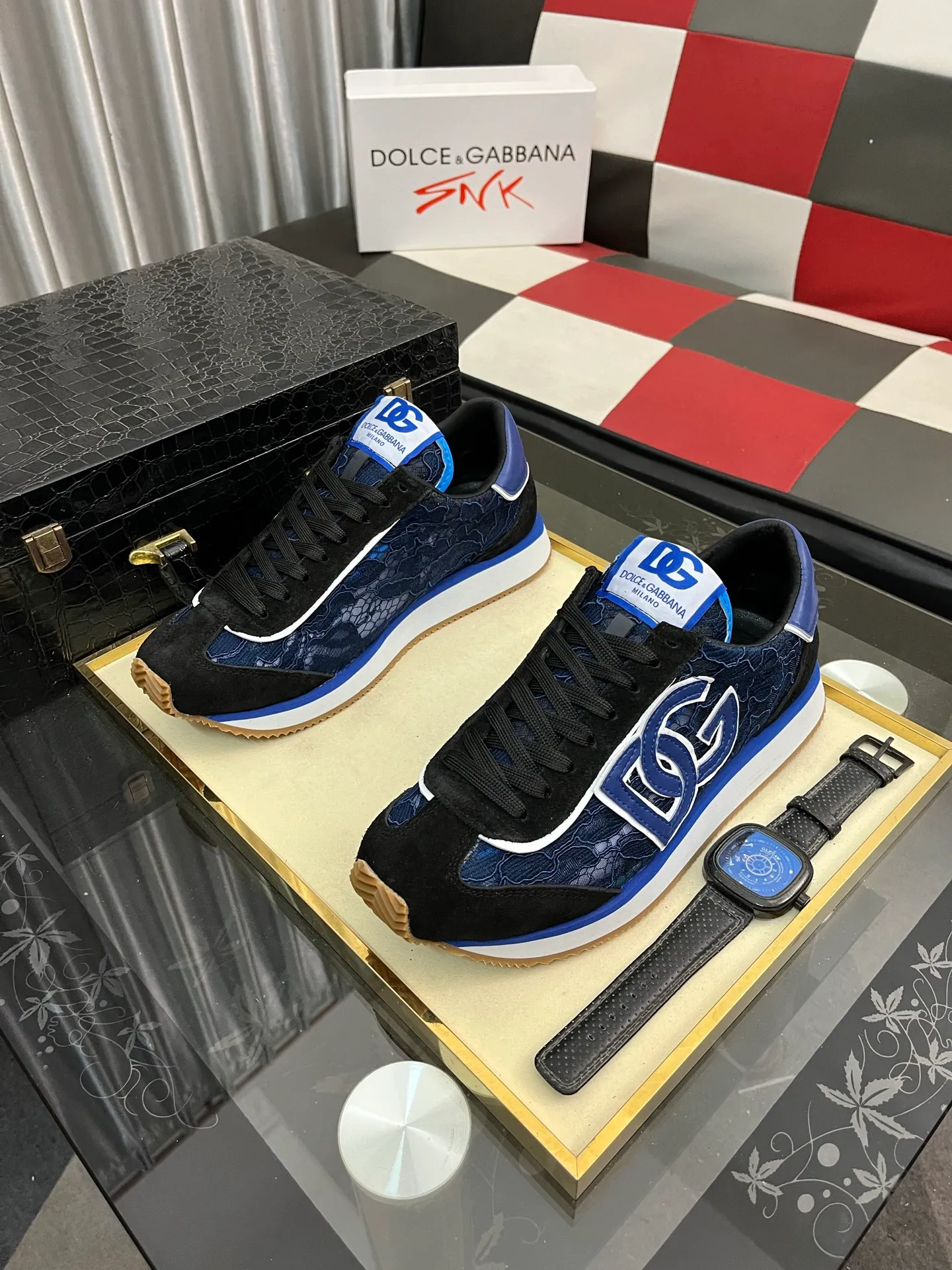 Men's men's shoes 💰438⌚️⌚️【DG～】couple casual shoes 2025z cabinet sales simultaneously 🔶Size: 36-46 #️⃣ 🔷1 color🔜The upper is made of multi-material splicing➕Mesh lining, comfortable and breathable, sole: original comfortable and wear-resistant outsole, ⚠️real thing📱photographed🎬real thing is better📢📢📢